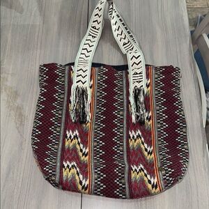 Bohemian Multicolor Tote Bag